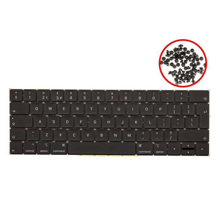 Tastatur mit Hintergrundbeleuchtung & Schrauben für MacBook Pro 13"/ Pro Nr.2