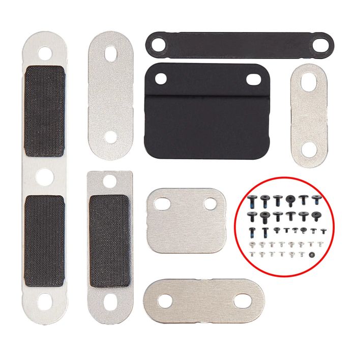 Metallhalterung Komplettset klein und Schraube Set für Macbook Pro 14"