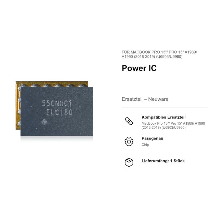 Power IC für MacBook Pro 13"/ Pro 15" A1989/ A1990 (2018-2019) (U6903/U6960)