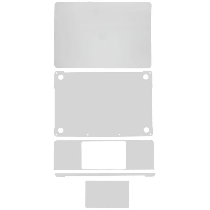 4-in-1 (Top, Bottom, Tastatur, Trackpad) Skin für MacBook Pro 13" A2251 (2020)