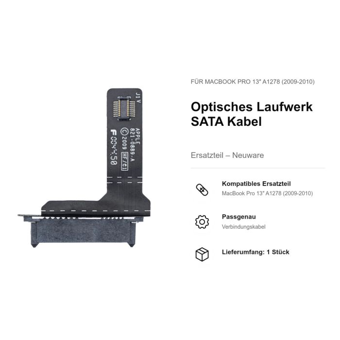 Optisches Laufwerk SATA Kabel für MacBook Pro 13" A1278 (2009-2010)