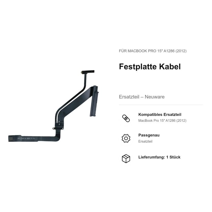 Festplatte Kabel für MacBook Pro 15" A1286 (2012)
