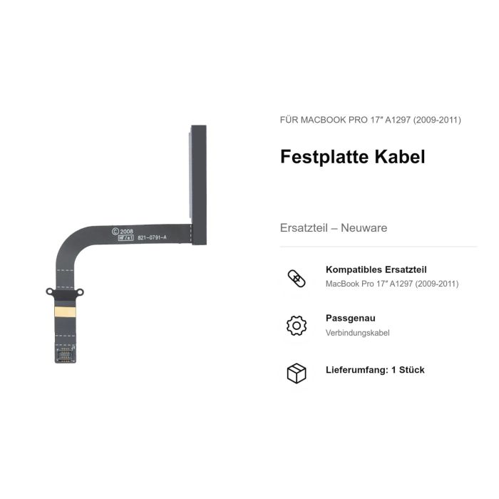 Festplatte Kabel für MacBook Pro 17" A1297 (2009-2011)