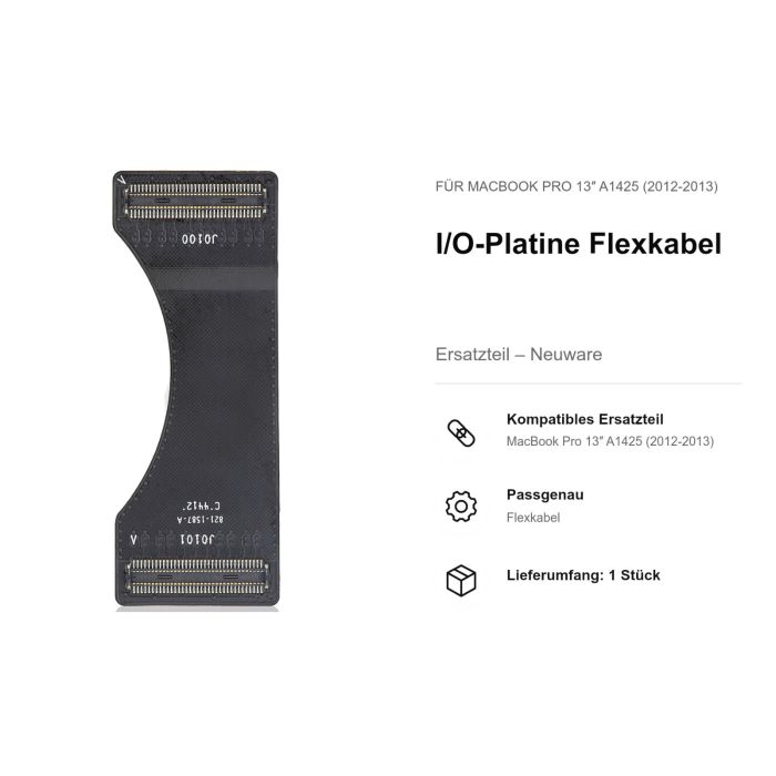 I/O-Platine Flexkabel für MacBook Pro 13" A1425 (2012-2013)