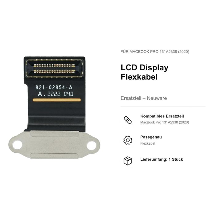 LCD Display Flexkabel für MacBook Pro 13" A2338 (2020)