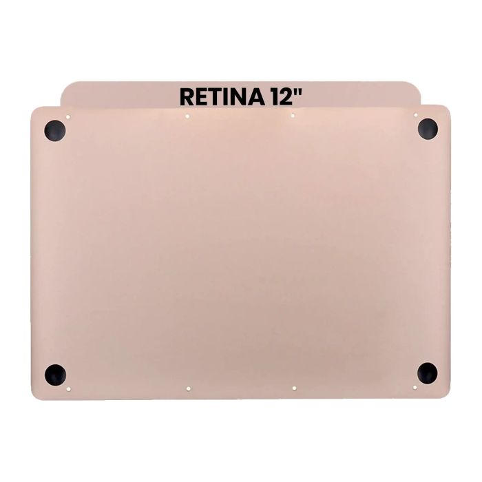 Bottom Hülle für MacBook Retina 12" (A1534/ Anfang 2015) (Rose Gold)