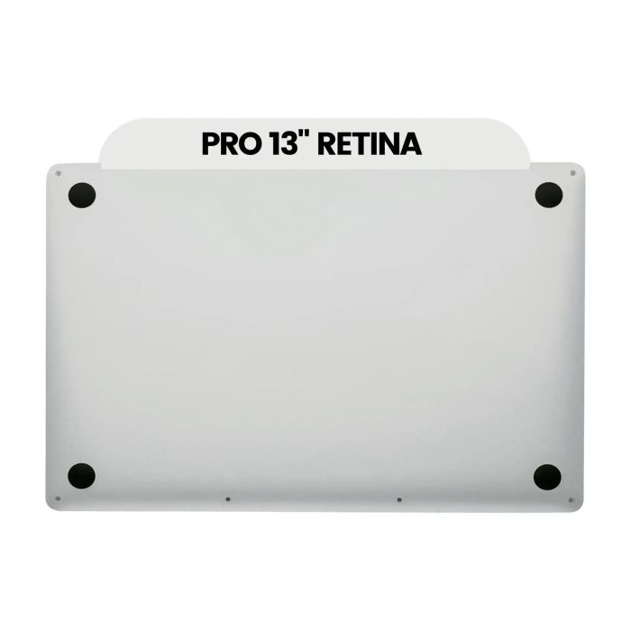 Bottom Hülle für MacBook Pro 13" Retina (A1708/ Ende 2016/ Mitte 2017) (Silber)