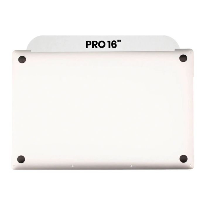 Bottom Hülle für MacBook Pro 16" (A2141/ Mitte 2019) (Silber)