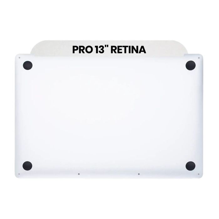 Bottom Hülle für MacBook Pro 13" Retina (A2159/ Mitte 2019) (Silber)