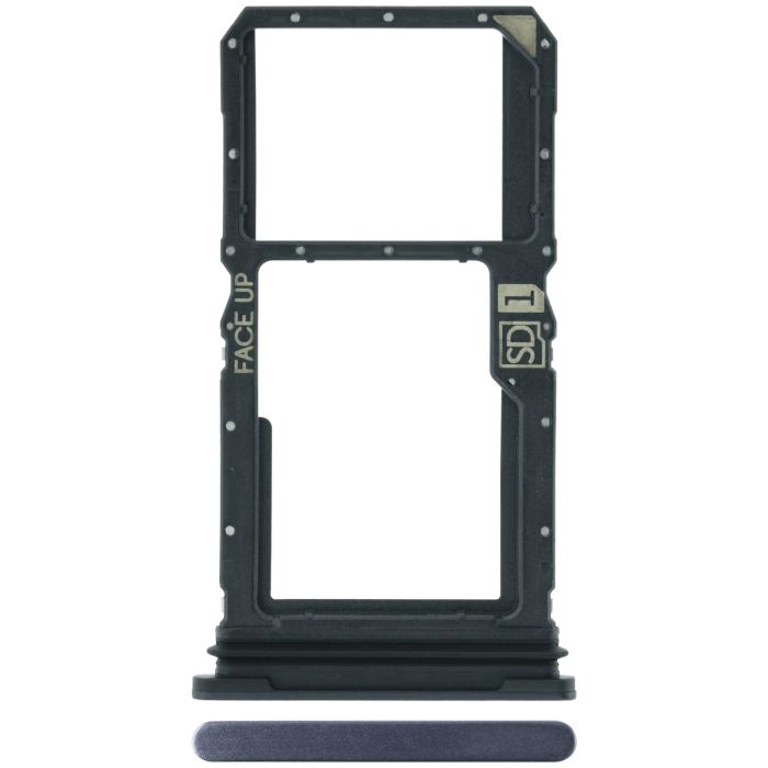 SIM-Kartenschacht für Moto G Stylus (XT2619/ 2026) (Original) (Coal Smoke)
