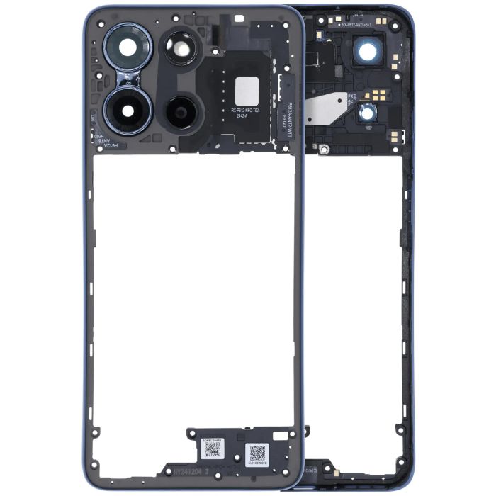 Mittelrahmen für Motorola Moto G 5G (XT2513/ 2025) (Original) (Sapphire Blue)