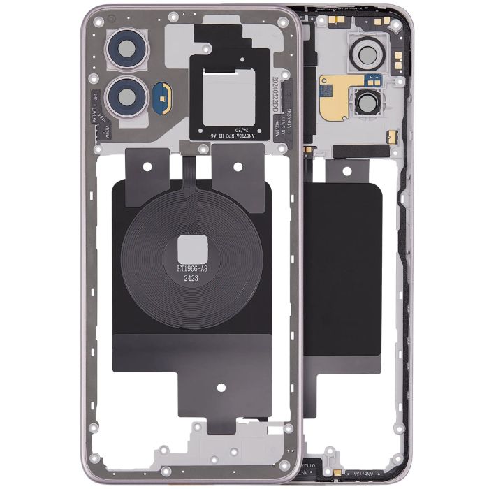 Mittelrahmen für Motorola Moto G Power 5G (XT2415/ 2024) (Premium) (Pale Lilac)