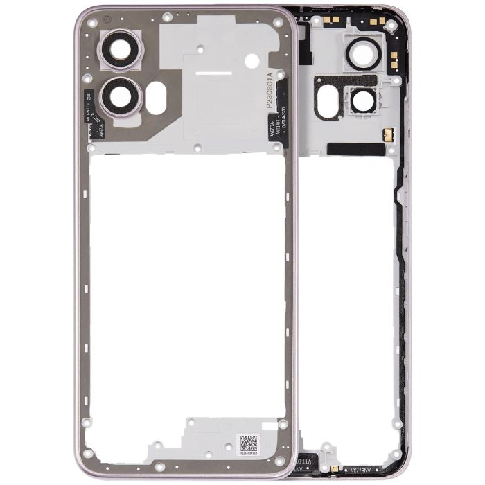 Mittelrahmen für Moto G Power 5G (XT2415/ 2024) (Pale Lilac)