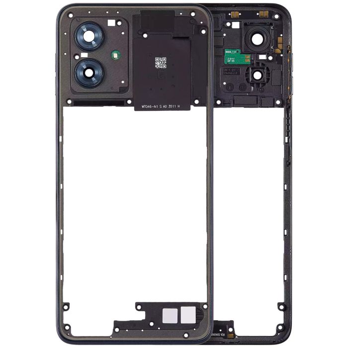Mittelrahmen für Motorola Moto G54 (XT2343/ 2023) (Original) (Midnight blue)