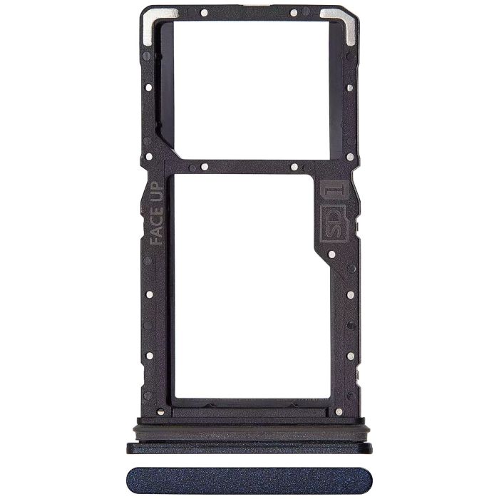 SIM-Kartenschacht Single für Moto G54 (XT2343/ 2023) (Original) (Midnight blue)