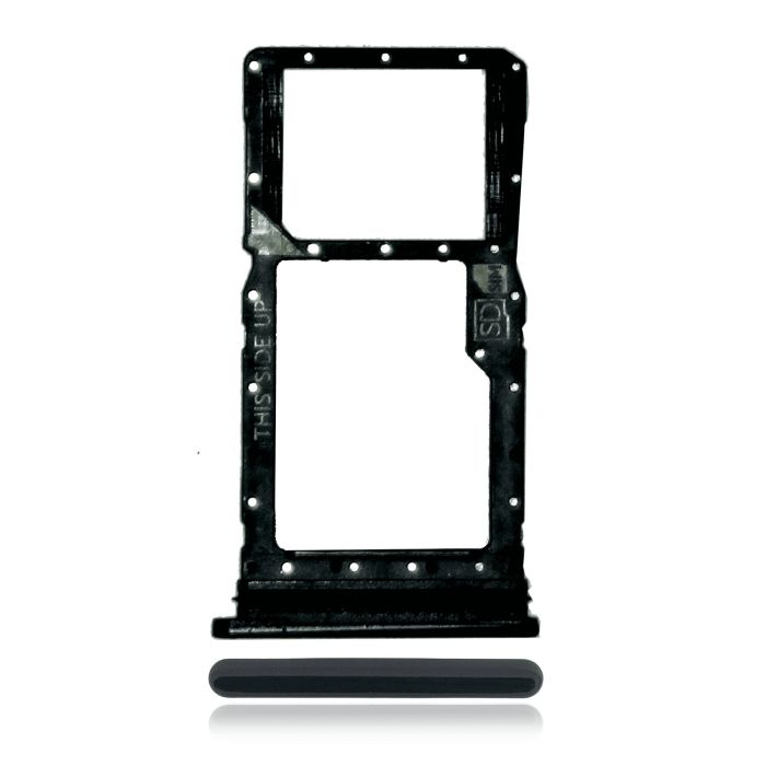 SIM-Kartenschacht für Moto G Stylus 5G (XT2315/ 2023) (Original) (Cosmic Black)