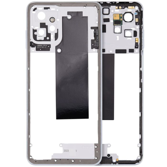 Mid-Gehäuse für Motorola Moto G Power 5G (XT2311/ 2023) (Premium) (Bright White)