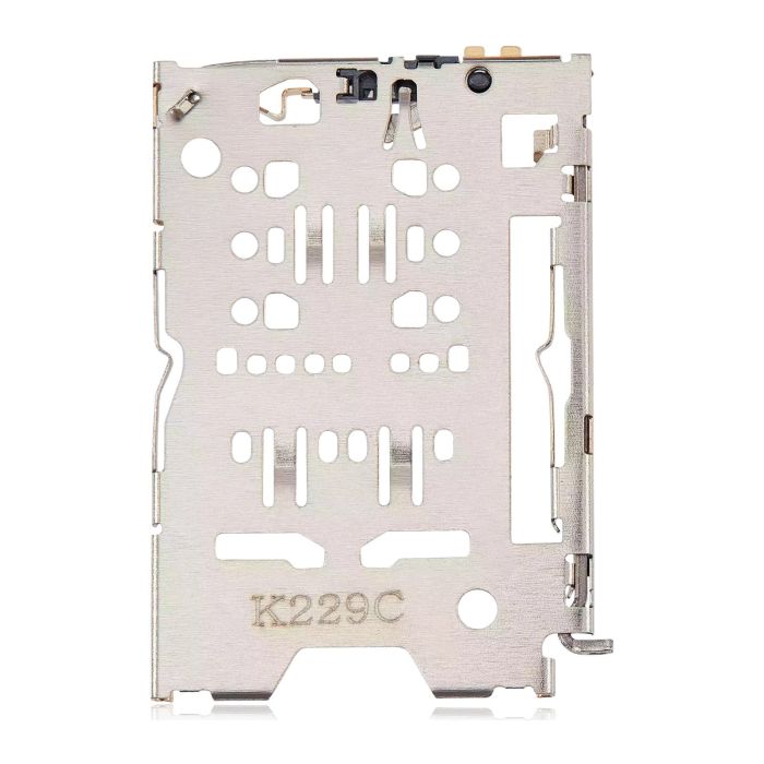 SIM-Kartenleser nur Metall Schale für Moto G Play (XT2271/ 2023) (Original)
