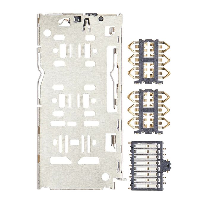 SIM-Kartenleser für Motorola Moto G22 (XT2231/ 2022)/ TCL 30 SE (4-teiliges Set)