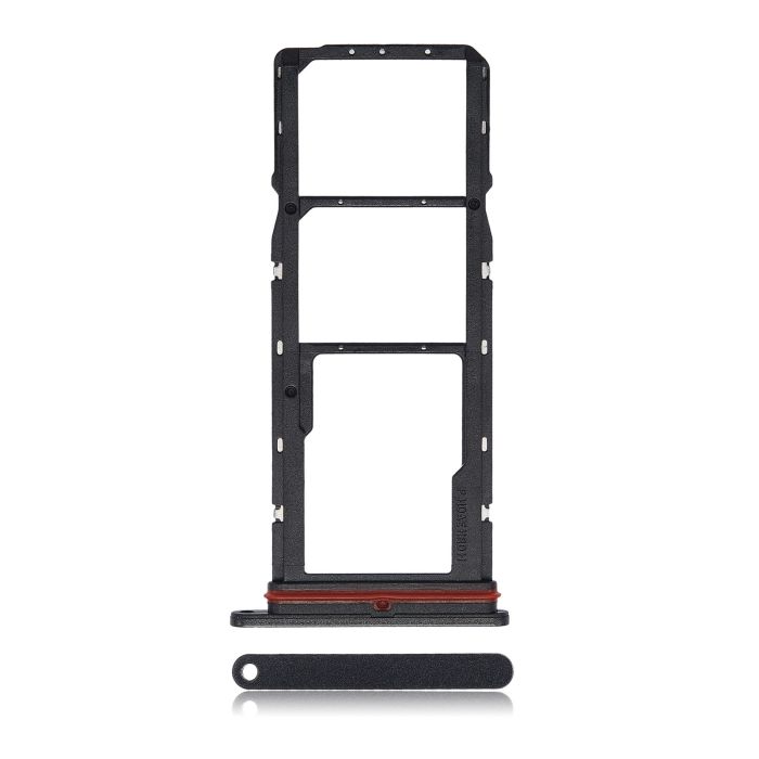 SIM-Kartenschacht Dual für Motorola Moto G22 (XT2231/ 2022) (Cosmic Black)