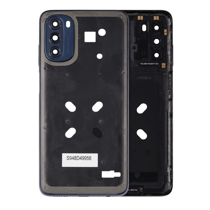 Mittelrahmen mit Kameralinse für Moto G 5G (XT2213/ 2022) (Moonlight Gray)