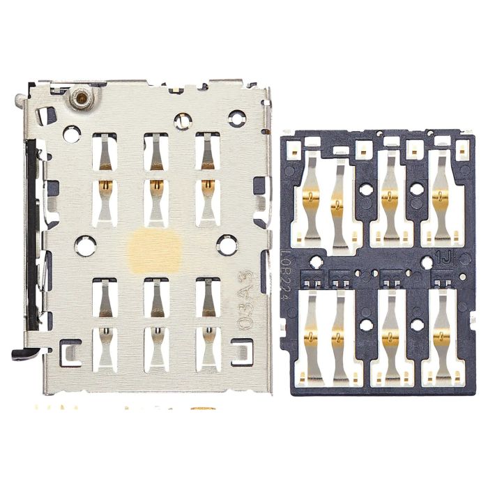 SIM-Kartenleser für Motorola Moto G200 5G (XT2175/ 2022) (2-teiliges Set)