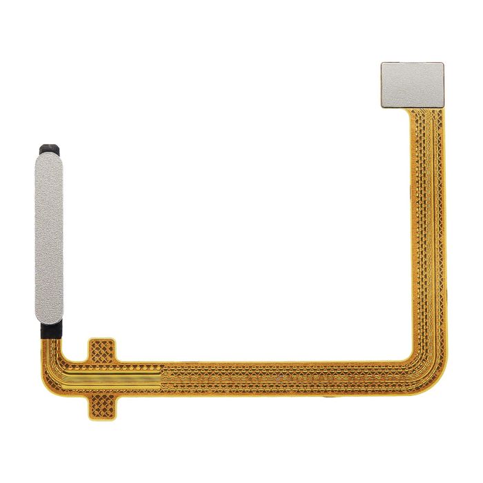 Fingerabdruck Leser mit Flexkabel für Moto G71 5G (XT2169/ 2022) (Silber)