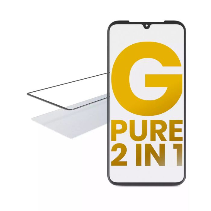 2-in-1 Front Glas mit OCA vormontiert für Motorola Moto G Pure (XT2163/ 2021)