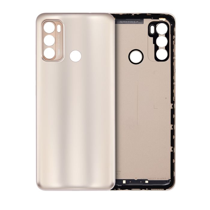 Rückglas für Motorola Moto G40 Fusion (XT2147-1/ 2021) (Frosted Champagne)