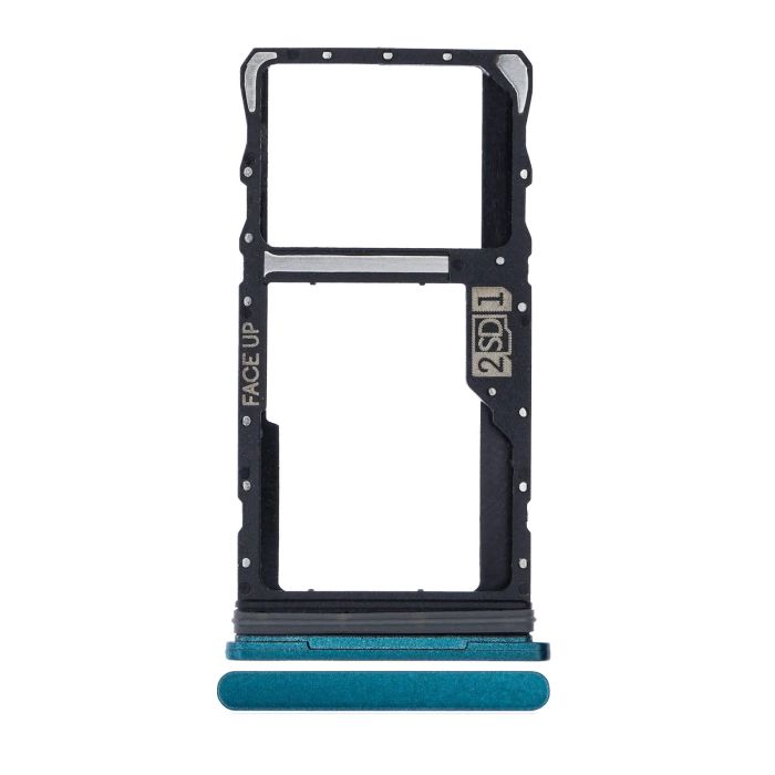 SIM-Kartenschacht Dual für Motorola Moto G50 (XT2137/ 2021) (Aqua Green)
