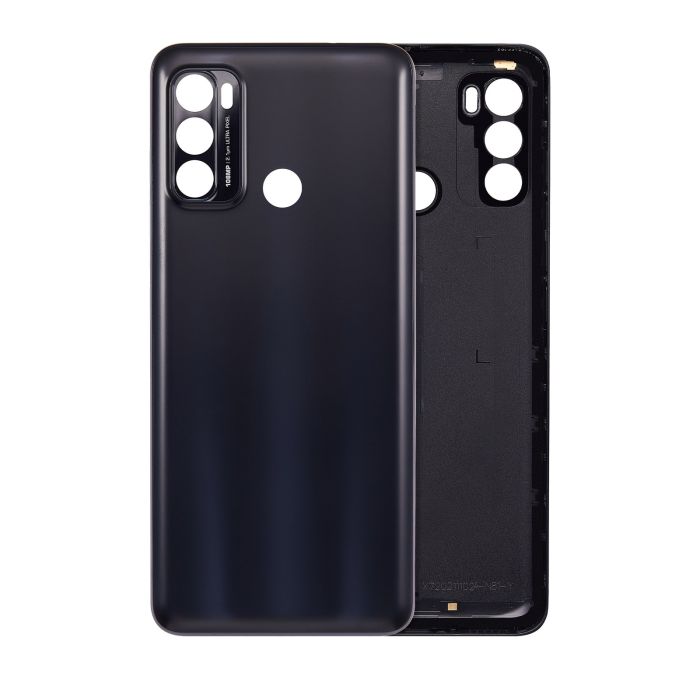 Rückglas für Motorola Moto G60 (XT2135/ 2021) (Schwarz)