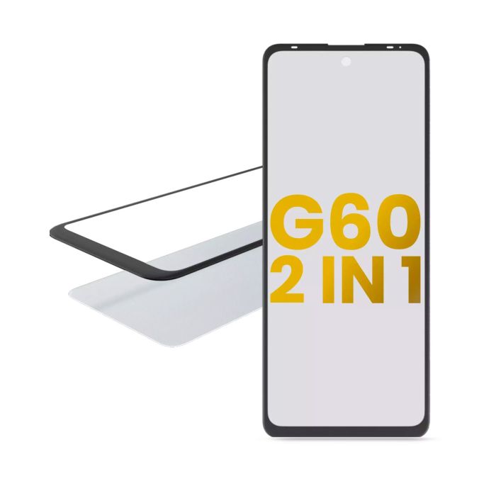 2-in-1 Front Glas mit OCA vormontiert für Motorola Moto G60 (XT2135/ 2021)