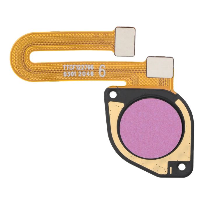 Fingerabdruck Leser mit Flexkabel für Moto G20 (XT2128/ 2021) (Flamingo Pink)