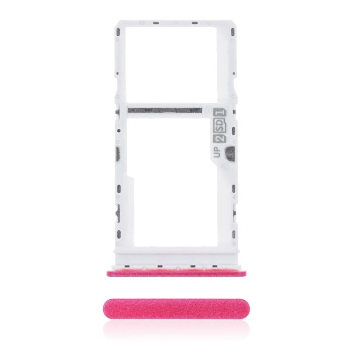 SIM-Kartenschacht Dual für Motorola Moto G20 (XT2128/ 2021) (Flamingo Pink)