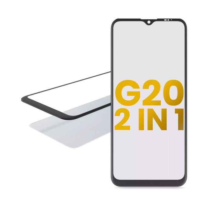 2-in-1 Front Glas mit OCA vormontiert für Motorola Moto G20 (XT2128/ 2021)