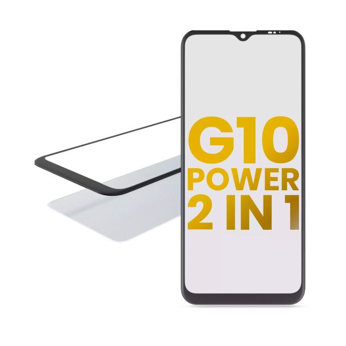 2-in-1 Front Glas mit OCA vormontiert für Moto G10 Power (XT2127-4/ 2021)