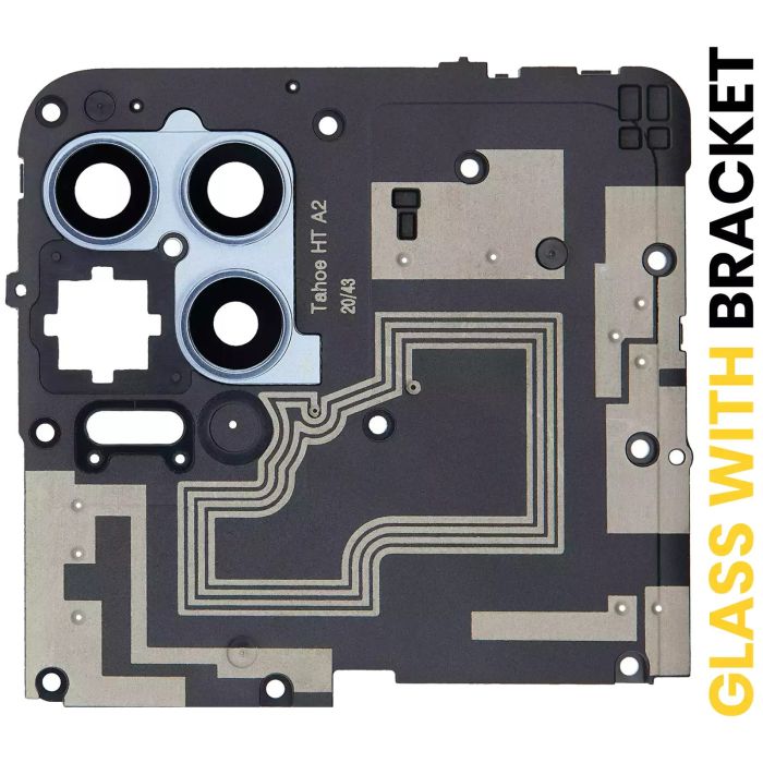 Rückkamera-Linse mit Halterung für Moto G100 (XT2125-4/ 2021) (Slate Gray)