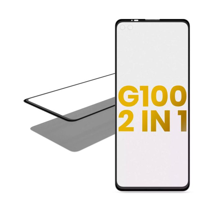 2-in-1 Front Glas mit OCA vormontiert für Motorola Moto G100 (XT2125-4/ 2021)
