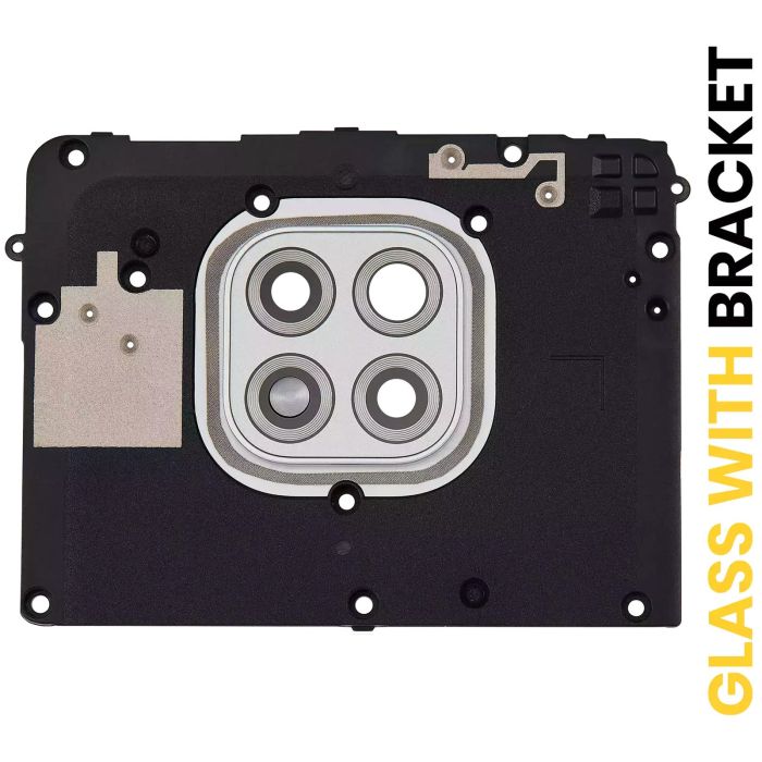 Rückkamera-Linse mit Halterung für Moto G Power (XT2117/ 2021) (Polar Silver)