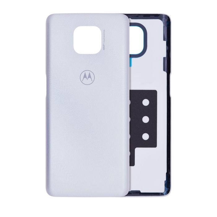 Rückglas für Motorola Moto G Power (XT2117/ 2021) (Original) (Polar Silver)