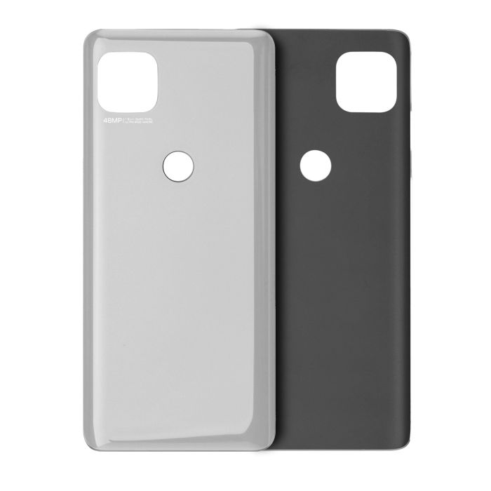 Rückglas für Moto One 5G Ace (XT2113 -3/ 2020) (Original) (Frosted Silver)