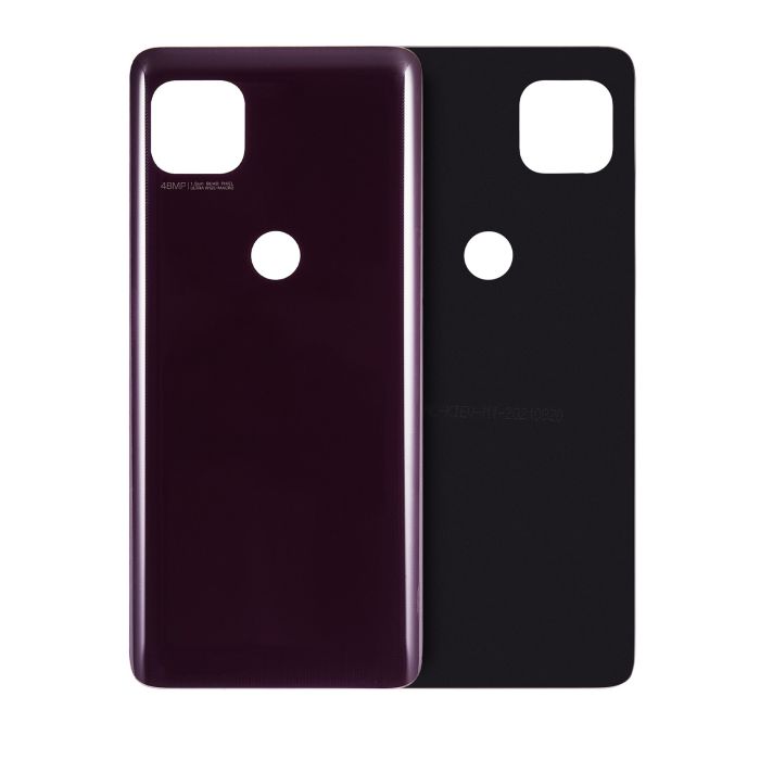Rückglas für Motorola Moto One 5G Ace (XT2113-1/2/ 2021) (Volcanic Gray)