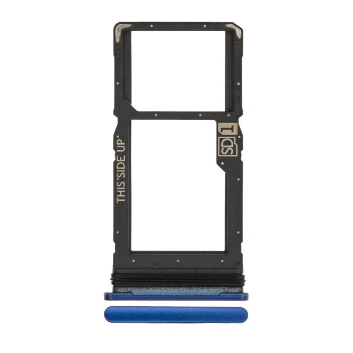SIM-Kartenschacht Single für Motorola Moto One 5G Ace (XT2113-1/2/ 2021) (Blau)