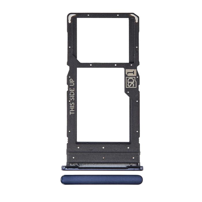 SIM-Kartenschacht Single für Motorola One 5G (XT2113/ 2020) (Oxford Blue)