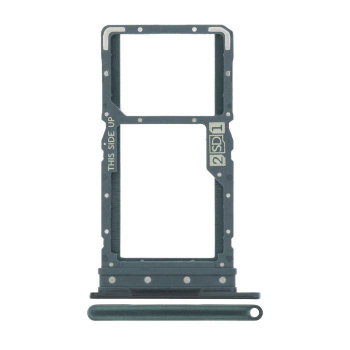 SIM-Kartenschacht Dual für Motorola Moto G9 Power (XT2091/ 2020) (Metallic Sage)