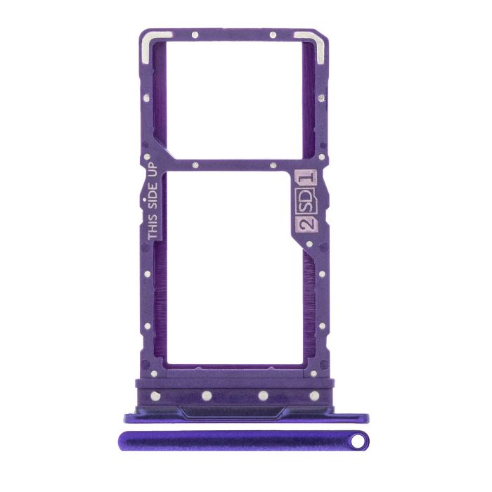 SIM-Kartenschacht Dual für Moto G9 Power (XT2091/ 2020) (Electric Violet)