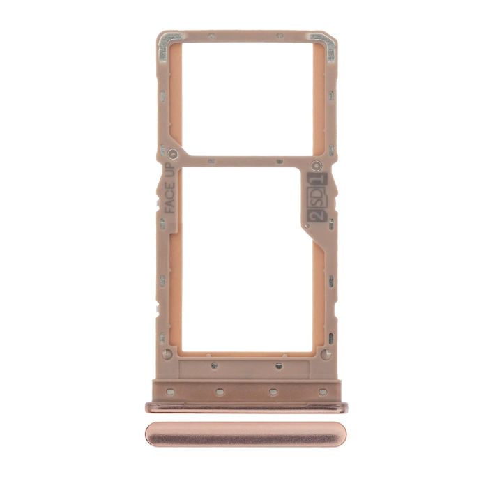 SIM-Kartenschacht Dual für Motorola Moto G9 Plus (XT2087/ 2020) (Rose Gold)