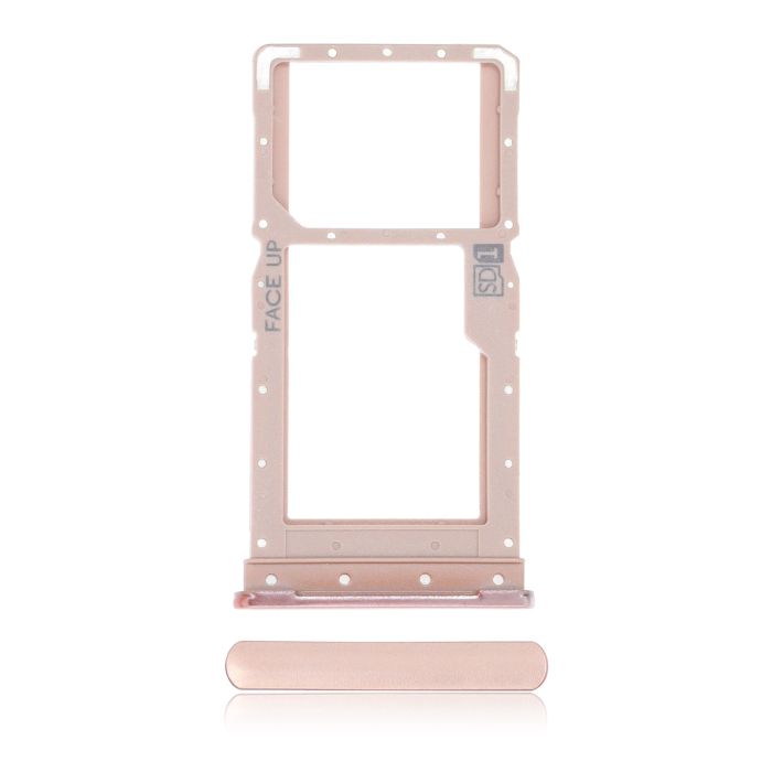 SIM-Kartenschacht Single für Motorola Moto G9 Plus (XT2087/ 2020) (Rose Gold)