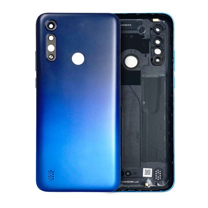 Rückglas für Motorola Moto G8 Power Lite (XT2055/ 2020) (Königsblau)