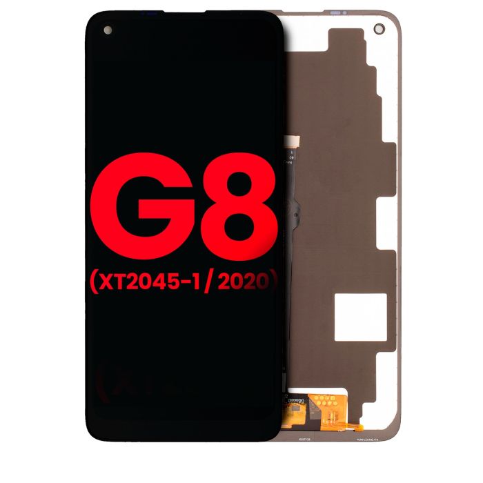 LCD Display ohne Rahmen für Moto G8 (XT2045-1/ 2020) (Aftermarket Plus Incell)
